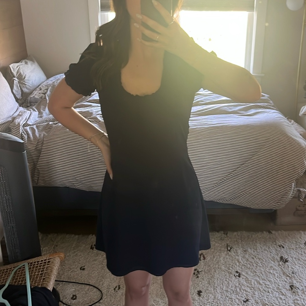 Aritzia Ruffled Summer Dress